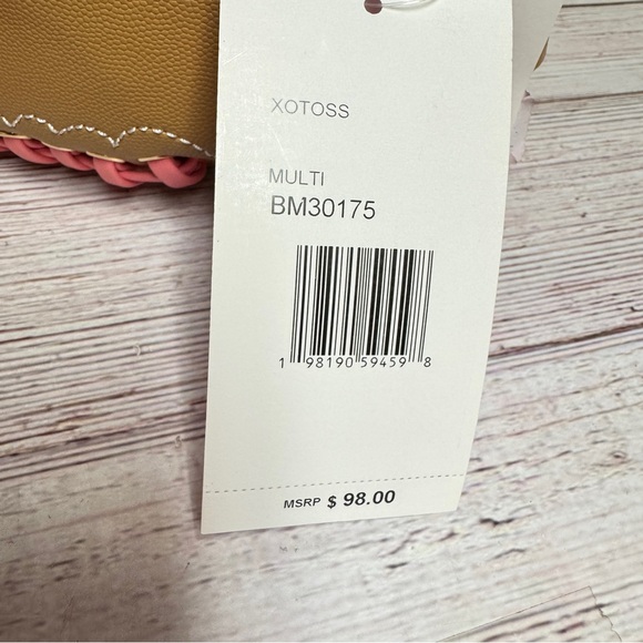 🏈 Betsey Johnson Game Day Football Shaped Crossbody Bag w/ Charm & Whistle - Picture 6 of 6